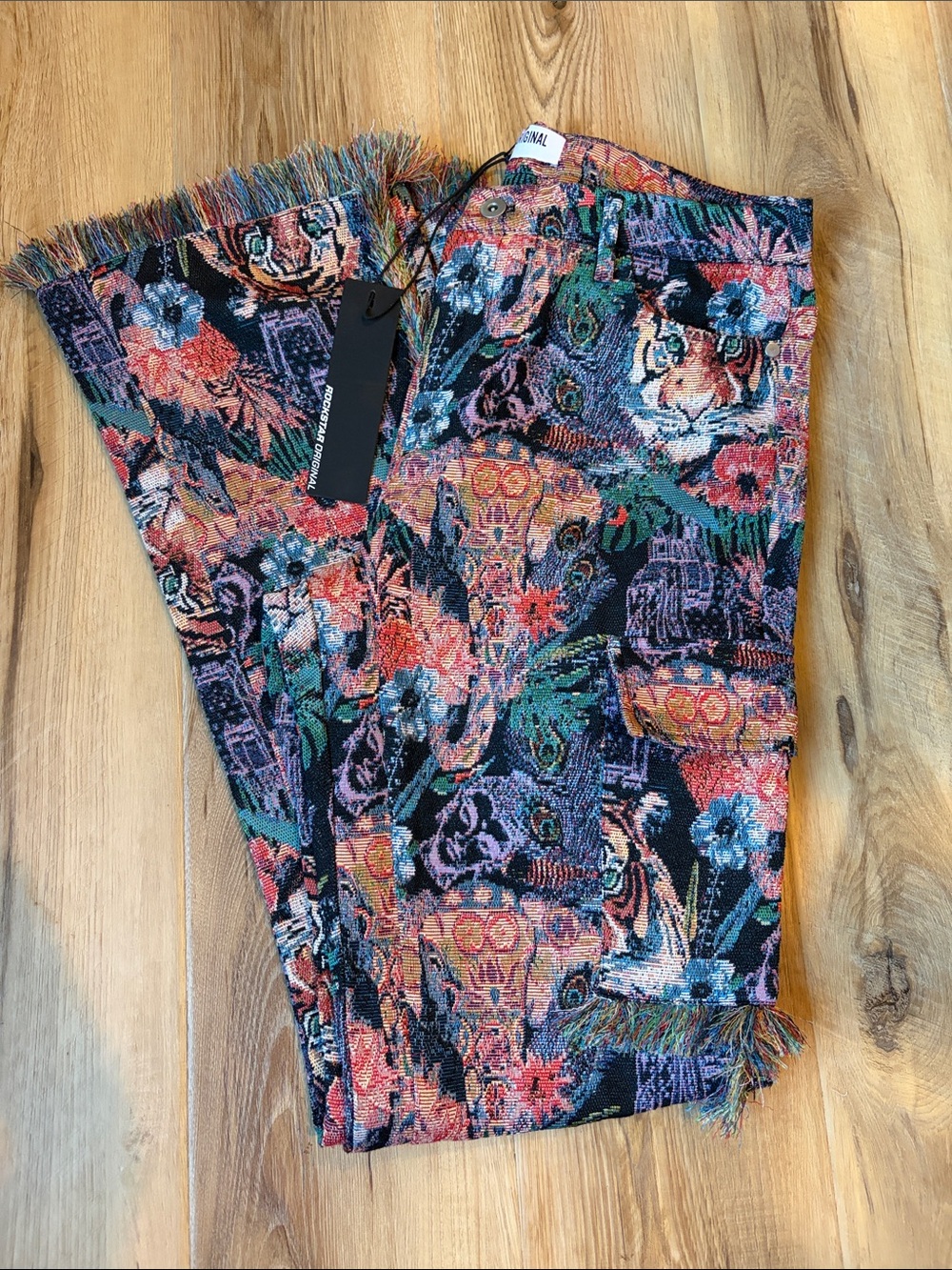 Rockstar Original Tapestry Flare Jeans